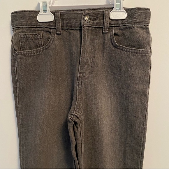 Cat & Jack Boys Relaxed Straight Gray & Skinny Stretch NWT Black Jeans Size 7 - Picture 3 of 16
